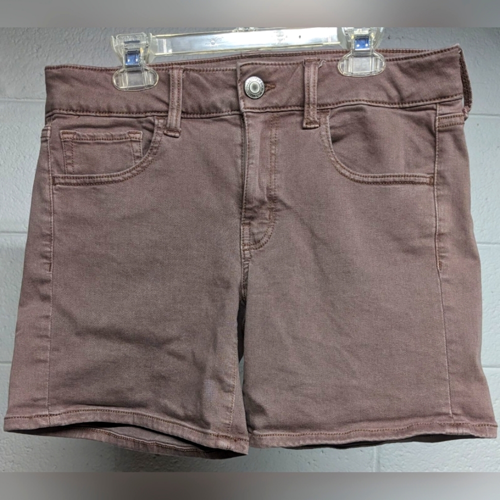 American eagle midi shorts